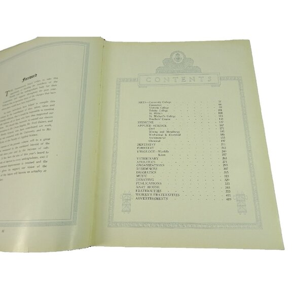 1925 University of Toronto Yearbook Antique Book Torontonensis - Picture 6 of 16